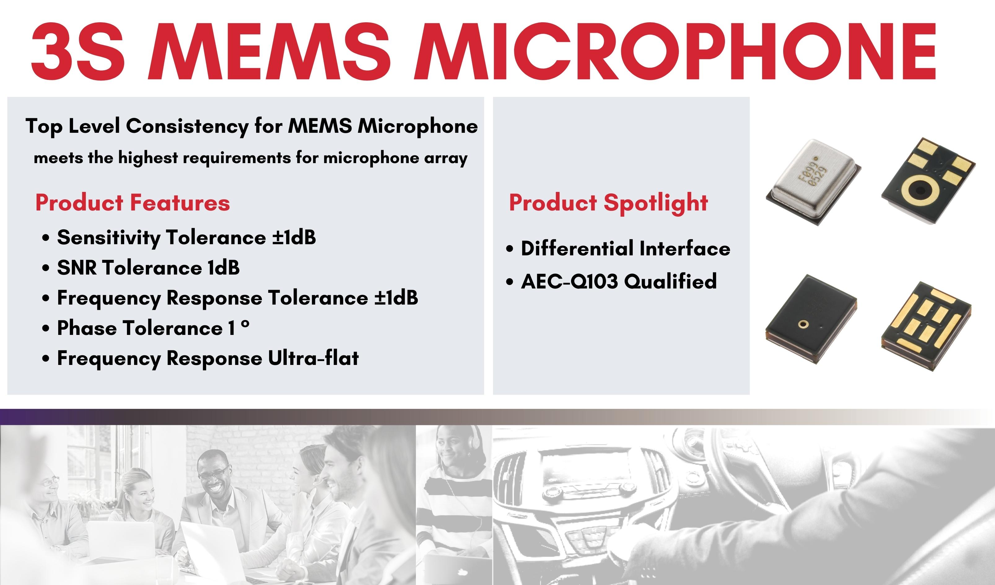 3S MEMS Microphone NEWS